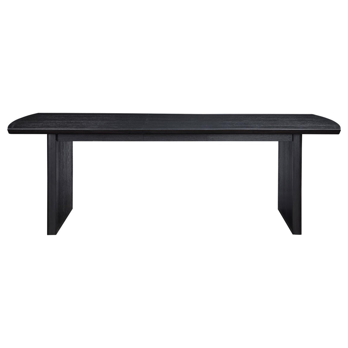 Brookmead Black Rectangular Dining Table with 18" Removable Extension Leaf by Coaster at Eve Furniture