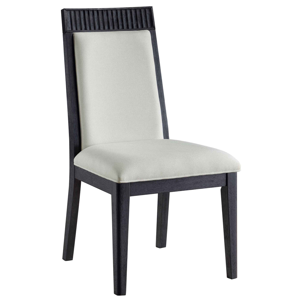 Brookmead Ivory/Black Dining Side Chair (Set of 2) by Coaster at Eve Furniture