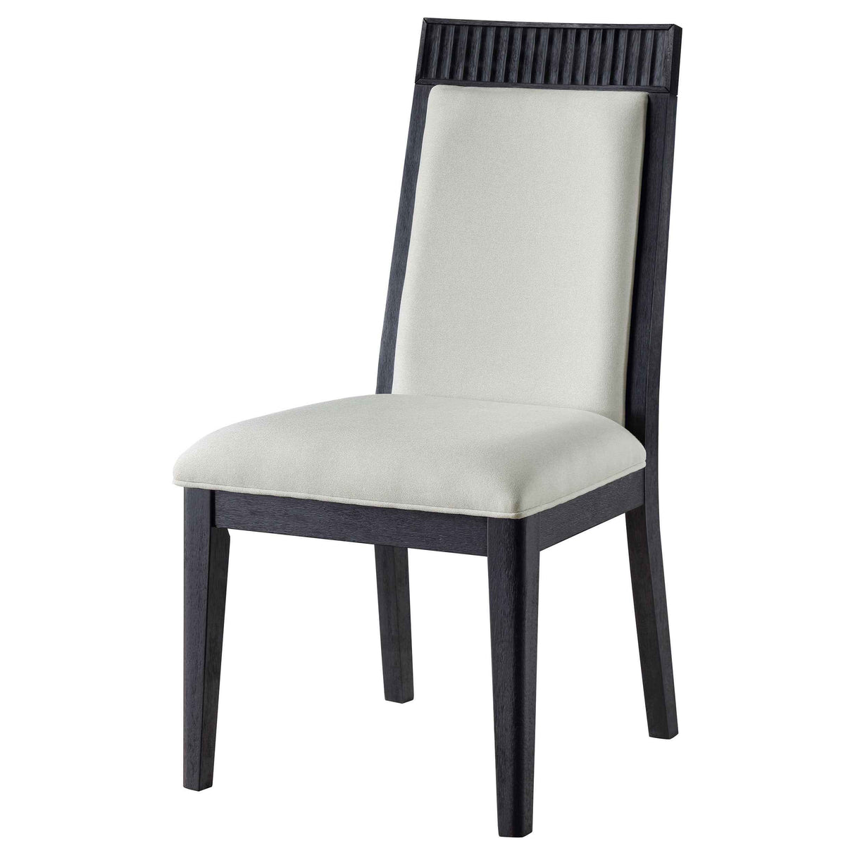 Brookmead Ivory/Black Dining Side Chair (Set of 2) by Coaster at Eve Furniture