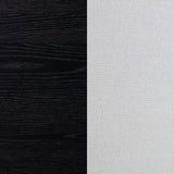 Brookmead Upholstered Dining Side Chair Ivory and Black (Set of 2) by Coaster at Eve Furniture