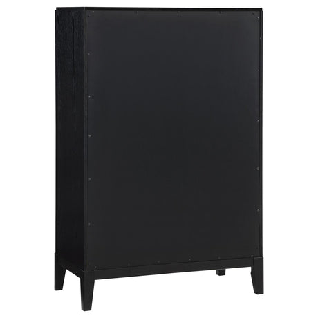 Brookmead 5-drawer Bedroom Chest Black by Coaster at Eve Furniture
