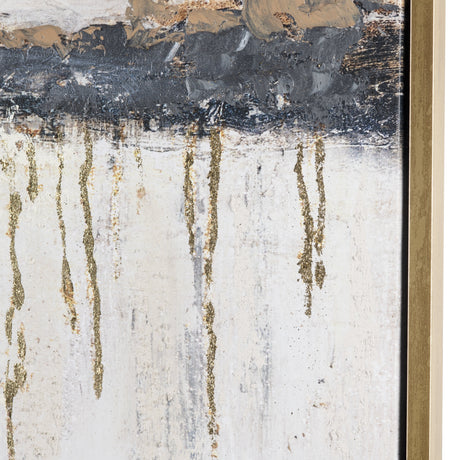 Brooks Gold/Brown Canvas by Crestview at Eve Furniture