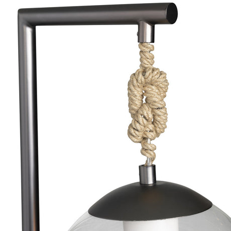 Brooks Grey/Transparent Table Lamp (Set of 2) by Crestview at Eve Furniture