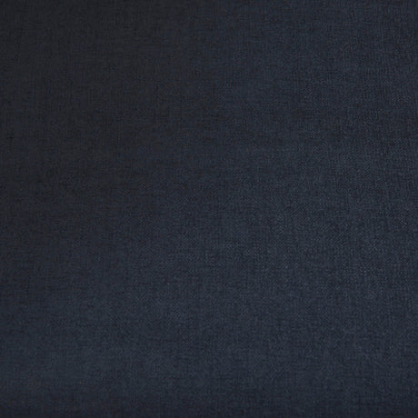 Brooks Navy Blue Fabric Chair W/ Medium Brown Wooden Legs by Mercana at Eve Furniture