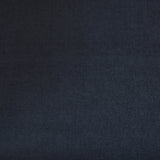 Brooks Navy Blue Fabric Three Seater Sofa With Medium Brown Wooden Legs by Mercana at Eve Furniture