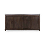 Brookside Cocoa Brown 4 Door Cabinet by Classic Home at Eve Furniture