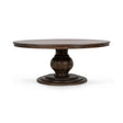 Brookside Cocoa Brown 72" Round Dining Table by Classic Home at Eve Furniture