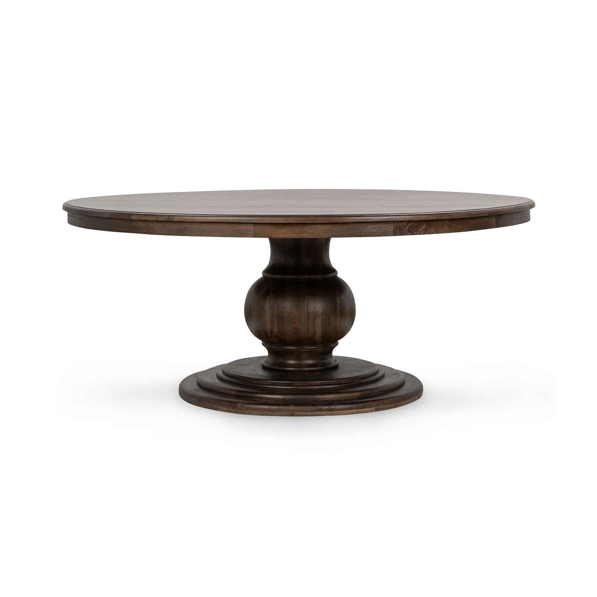 Brookside Cocoa Brown 72" Round Dining Table by Classic Home at Eve Furniture