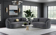 Brookside Dark Gray 2-piece Velvet Upholstered Sofa Set by Coaster at Eve Furniture