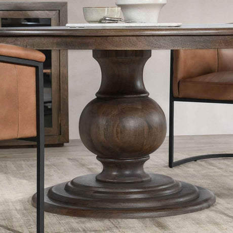 Brookside Dining Table - Cocoa Brown by Classic Home at Eve Furniture
