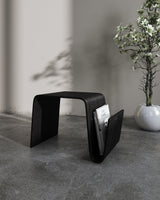 Brookside End Table in Black by Manhattan Comfort at Eve Furniture