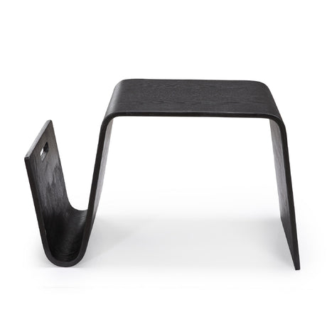 Brookside End Table in Black by Manhattan Comfort at Eve Furniture