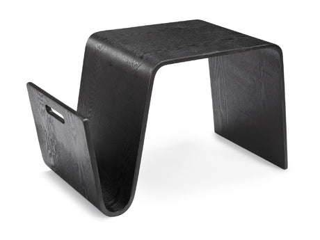 Brookside End Table in Black by Manhattan Comfort at Eve Furniture