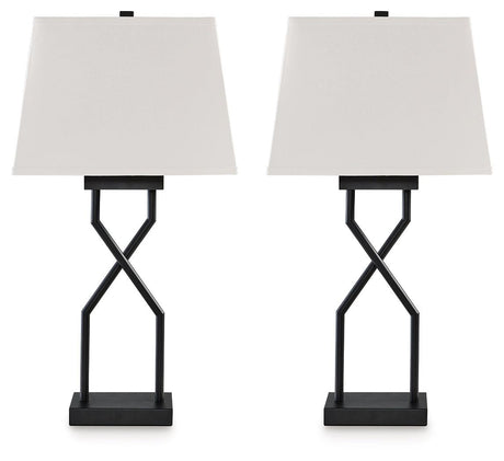 Brookthrone Black Table Lamp by Ashley at Eve Furniture
