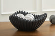 Browman Black Bowl by Ashley at Eve Furniture