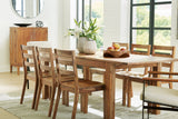 Dressonni Brown Dining Table and 8 Chairs