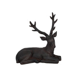 Brown Resin Deer, Sitting