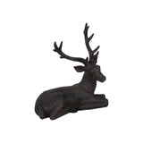 Brown Resin Deer, Sitting