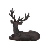 Brown Resin Deer, Sitting