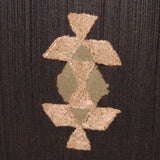 Brown Tapestry III by Mercana Studio a Hand Embellished Textured Framed Art Print by Mercana at Eve Furniture
