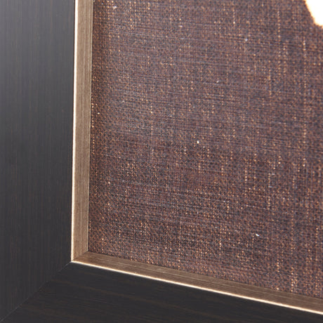 Brown Tapestry V by Mercana Studio a Hand Embellished Textured Framed Art Print by Mercana at Eve Furniture