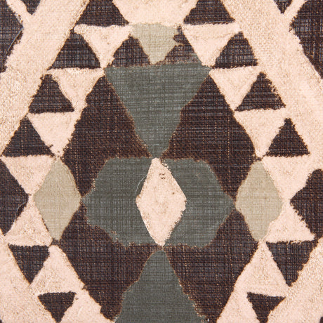 Brown Tapestry V by Mercana Studio a Hand Embellished Textured Framed Art Print by Mercana at Eve Furniture