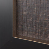 Brown Tapestry VI by Mercana Studio a Hand Embellished Textured Framed Art Print by Mercana at Eve Furniture
