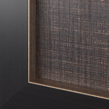 Brown Tapestry VI by Mercana Studio a Hand Embellished Textured Framed Art Print by Mercana at Eve Furniture