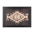 Brown Tapestry VI by Mercana Studio a Hand Embellished Textured Framed Art Print by Mercana at Eve Furniture
