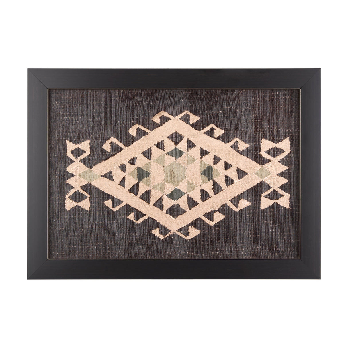 Brown Tapestry VI by Mercana Studio a Hand Embellished Textured Framed Art Print by Mercana at Eve Furniture