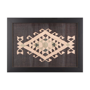 Brown Tapestry VI by Mercana Studio a Hand Embellished Textured Framed Art Print by Mercana at Eve Furniture