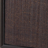 Brown Tapestry VII by Mercana Studio a Hand Embellished Textured Framed Art Print by Mercana at Eve Furniture