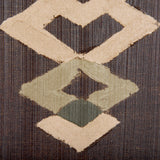 Brown Tapestry VII by Mercana Studio a Hand Embellished Textured Framed Art Print by Mercana at Eve Furniture