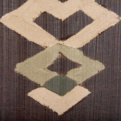 Brown Tapestry VII by Mercana Studio a Hand Embellished Textured Framed Art Print by Mercana at Eve Furniture