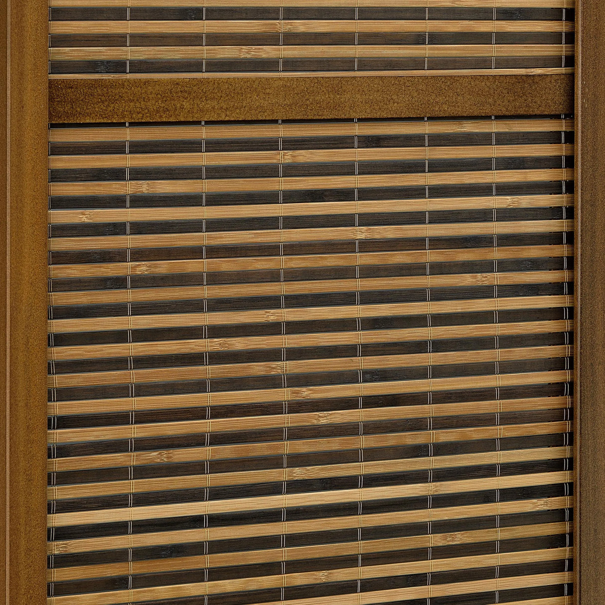 Browning Walnut 4-Panel Bamboo Room Divider Folding Screen by Coaster at Eve Furniture
