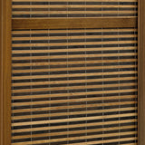Browning Walnut 4-Panel Bamboo Room Divider Folding Screen by Coaster at Eve Furniture