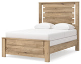 Brozmont Tan Full Panel Bedroom Set by Ashley at Eve Furniture