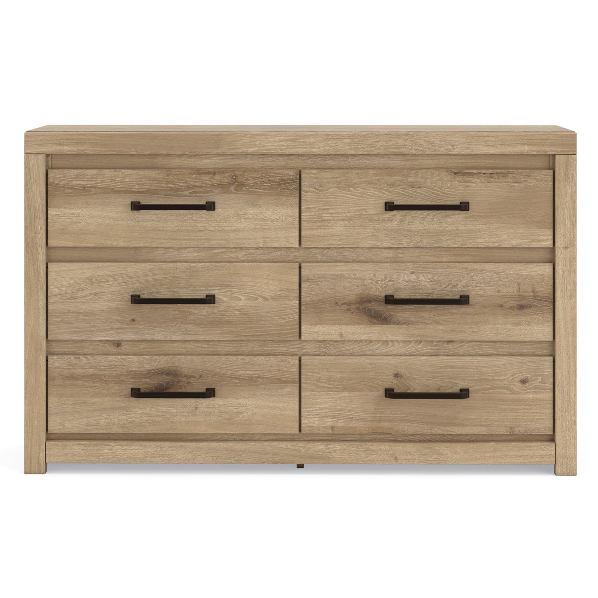 Brozmont Tan Panel Bedroom Set by Ashley at Eve Furniture