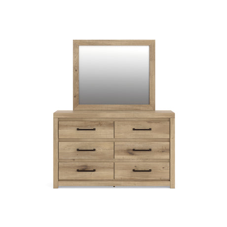 Brozmont Tan Panel Bedroom Set by Ashley at Eve Furniture
