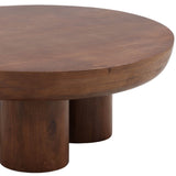 Bruce Coffee Table, Natural by Dovetail at Eve Furniture
