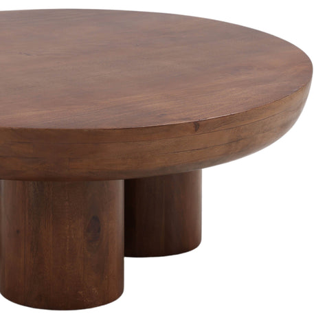Bruce Coffee Table, Natural by Dovetail at Eve Furniture