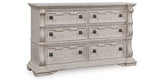 Bruchandi Antique White Dresser by Ashley at Eve Furniture