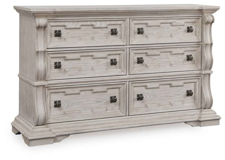 Bruchandi Antique White Dresser by Ashley at Eve Furniture