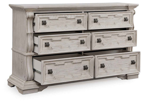 Bruchandi Antique White Dresser by Ashley at Eve Furniture