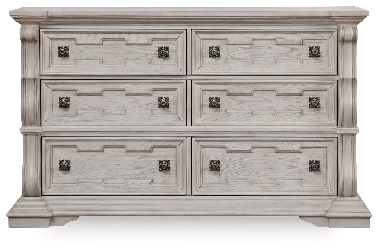 Bruchandi Antique White Dresser by Ashley at Eve Furniture