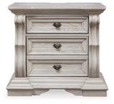 Bruchandi Antique White Nightstand by Ashley at Eve Furniture
