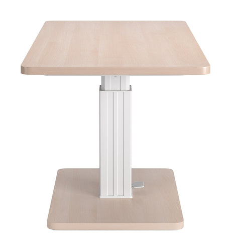 Brule Natural Adjustable Dining Table by Zuomod at Eve Furniture