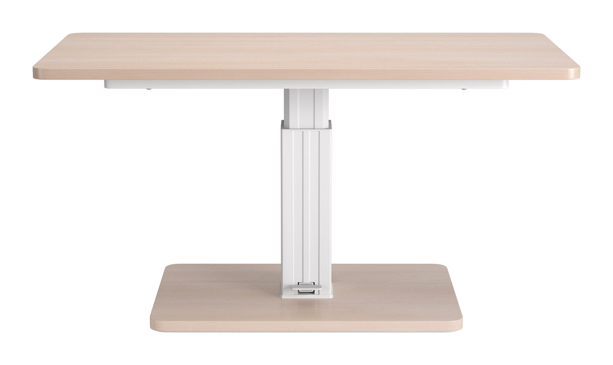 Brule Natural Adjustable Dining Table by Zuomod at Eve Furniture