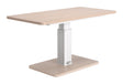 Brule Natural Adjustable Dining Table by Zuomod at Eve Furniture