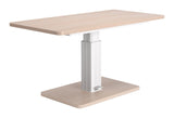 Brule Natural Adjustable Dining Table by Zuomod at Eve Furniture